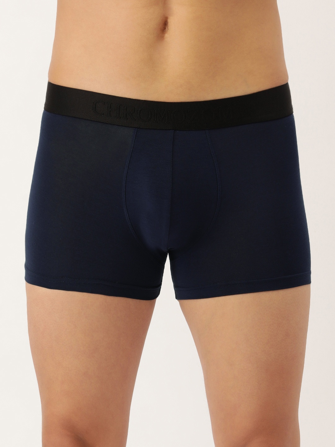 

Chromozome Men Solid Ultra Premium Micro Modal Trunks 8902733628433, Navy blue