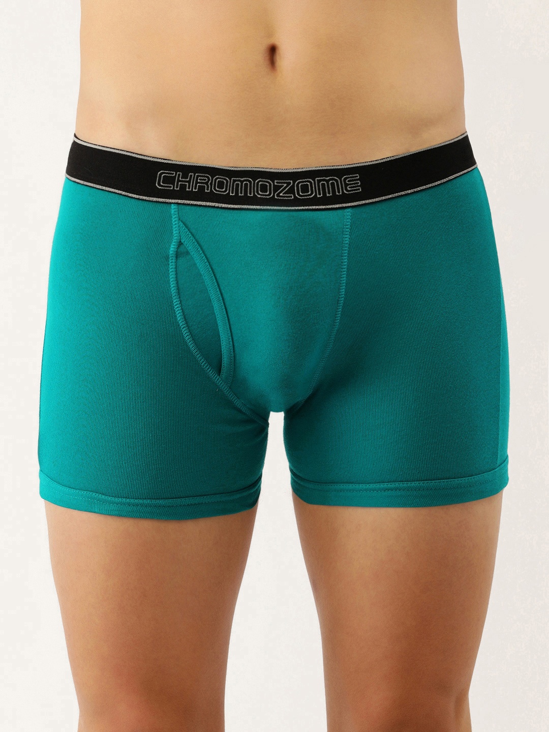 

Chromozome Men Pure Cotton Trunks 8902733630276-Cyan, Blue