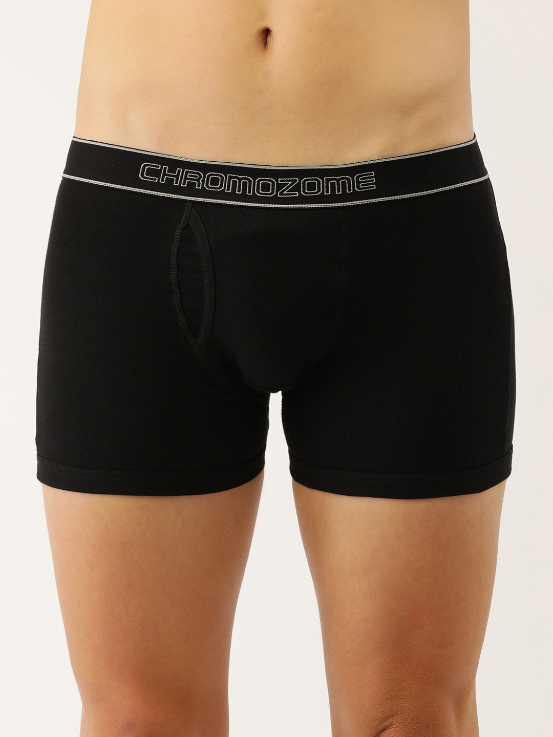 

Chromozome Men Mid-Rise Pure Cotton Premium Trunks 8902733630313, Black