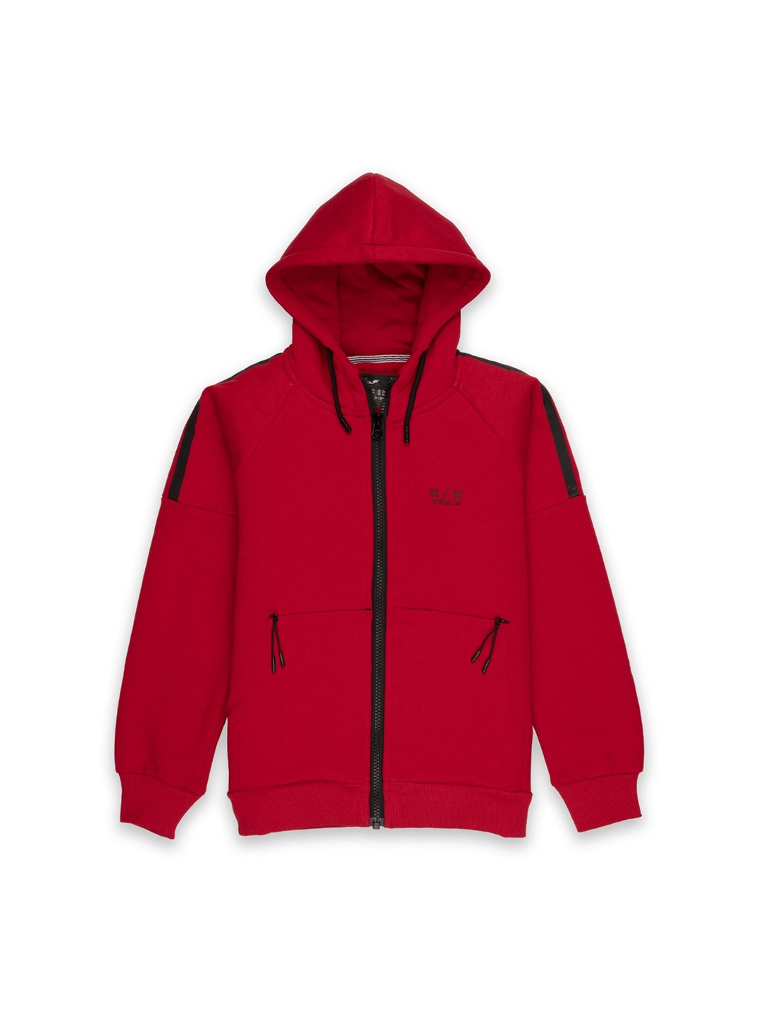 

Status Quo Boys Cotton Hooded Sweatshirt, Red