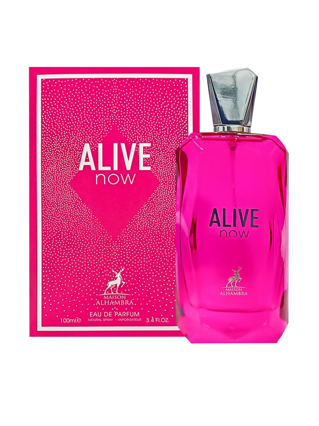 

Lattafa Alive Now Eau De Parfum 100 ml, Pink