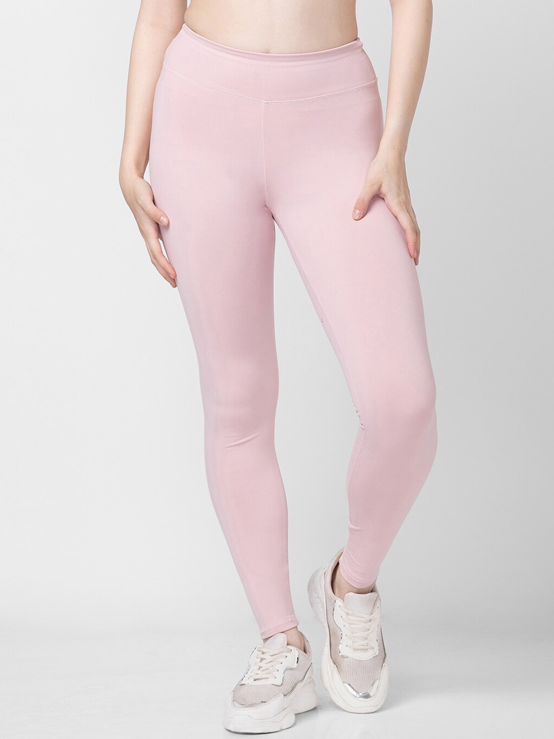 

Candyskin Women Dry-Fit Stretchable Yoga & Gym Tights, Pink
