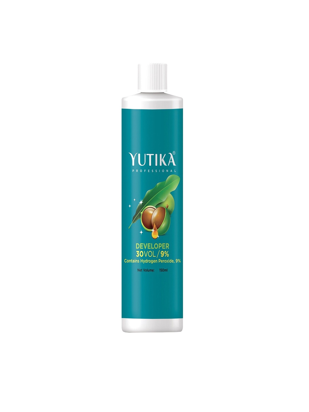 

YUTIKA Professional 30 Volume 9% Hydrogen Peroxide Hair Developer - 150 ml, White