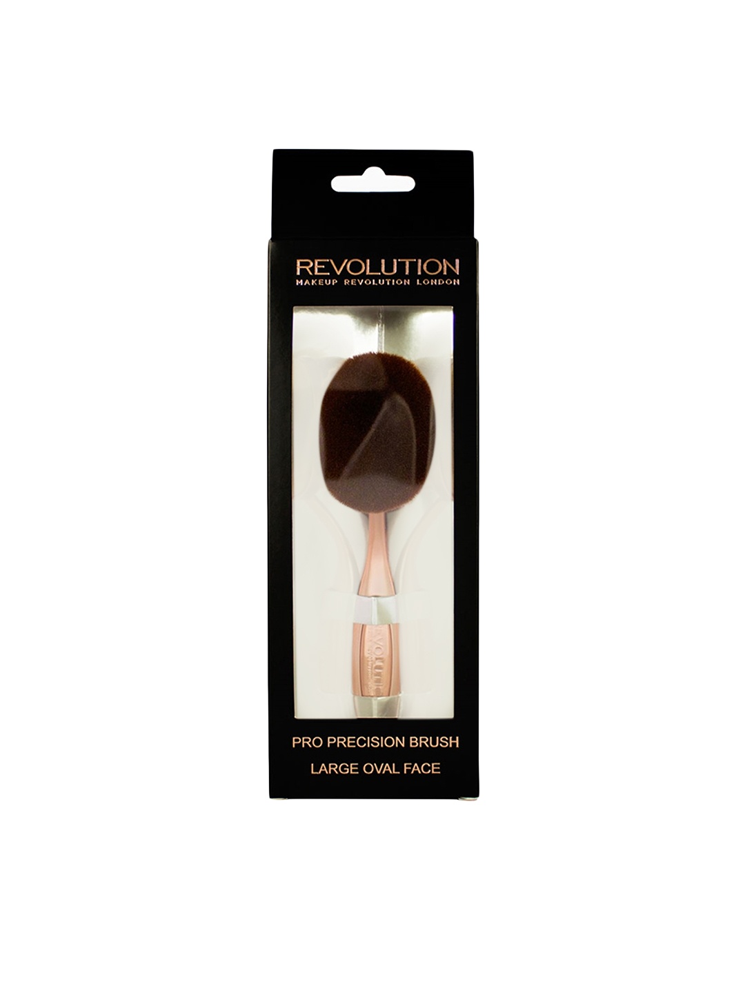 

Makeup Revolution London Pro Precision Large Oval Face Brush, Rose gold