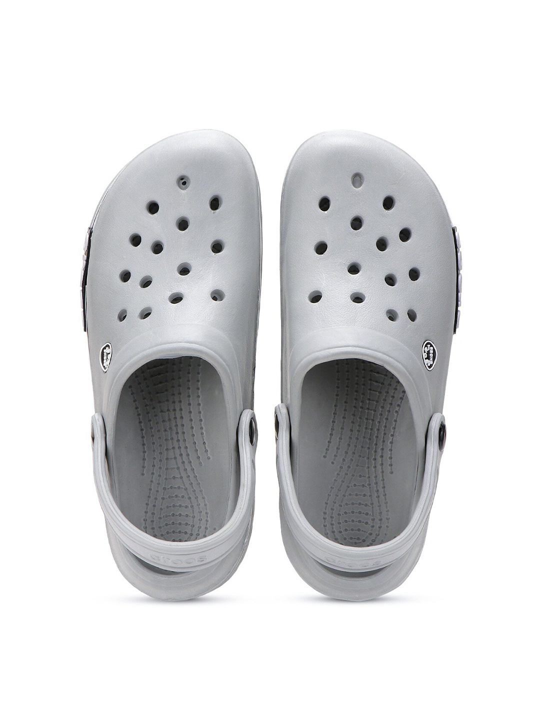 

BERSACHE Men Canvas Clogs Sandals, Grey