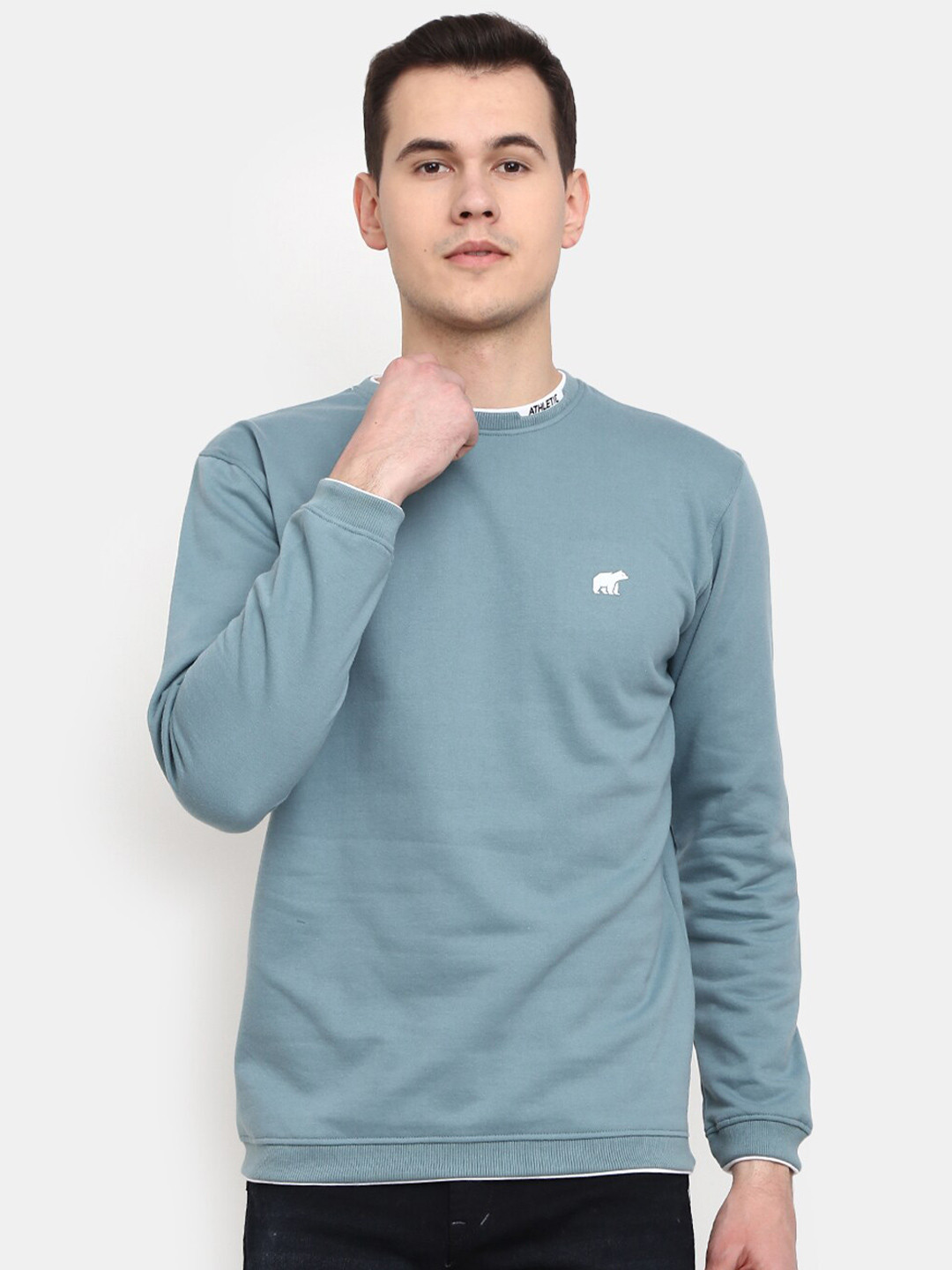

V-Mart Men Sweatshirt, Blue