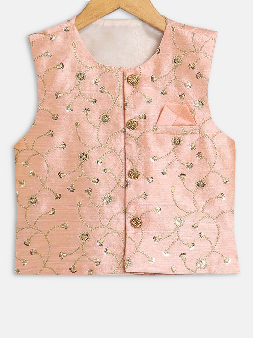 

Hopscotch Boys Embellished Waistcoat, Pink