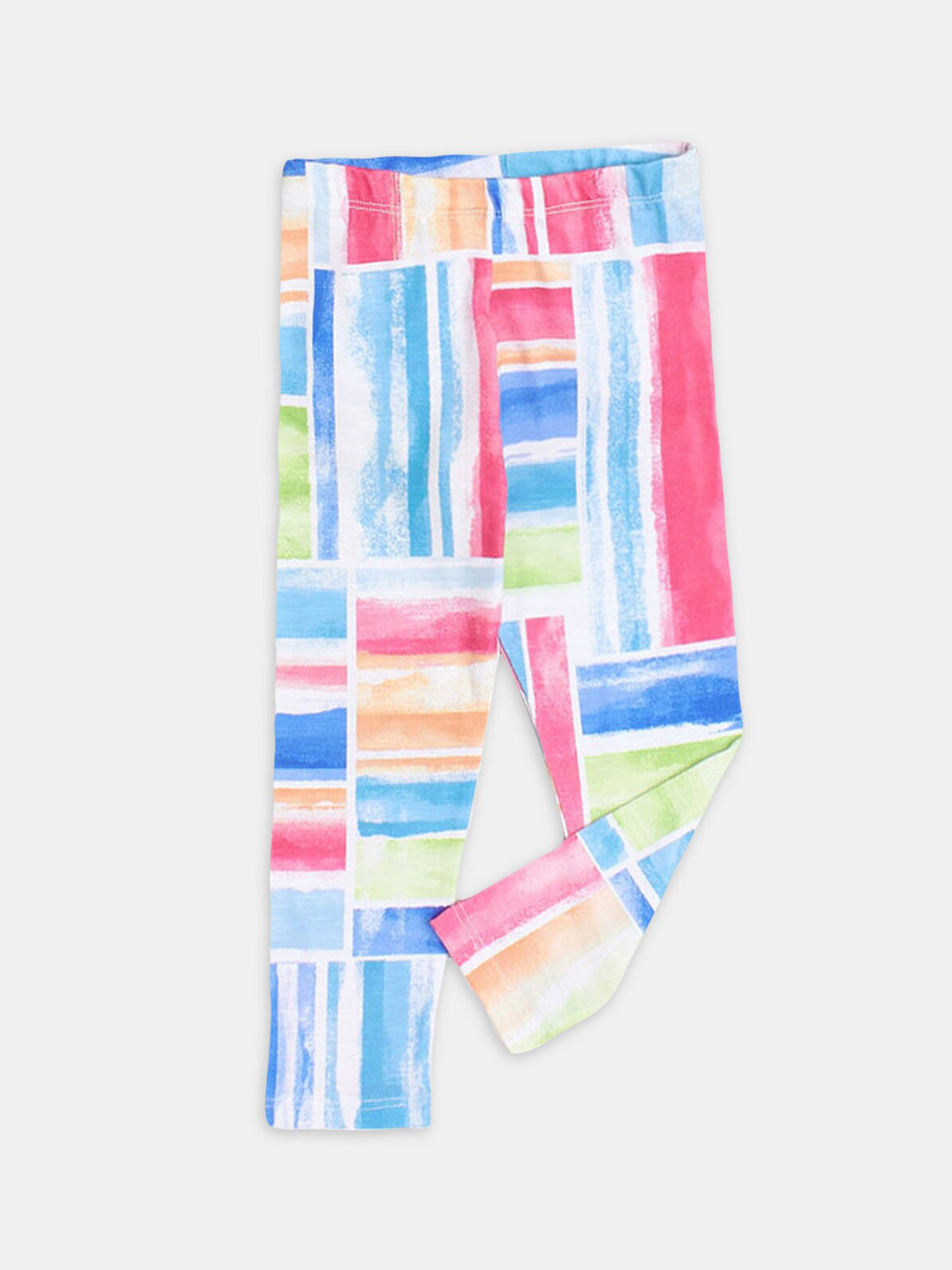 

Hopscotch Girls Printed Leggings, Off white