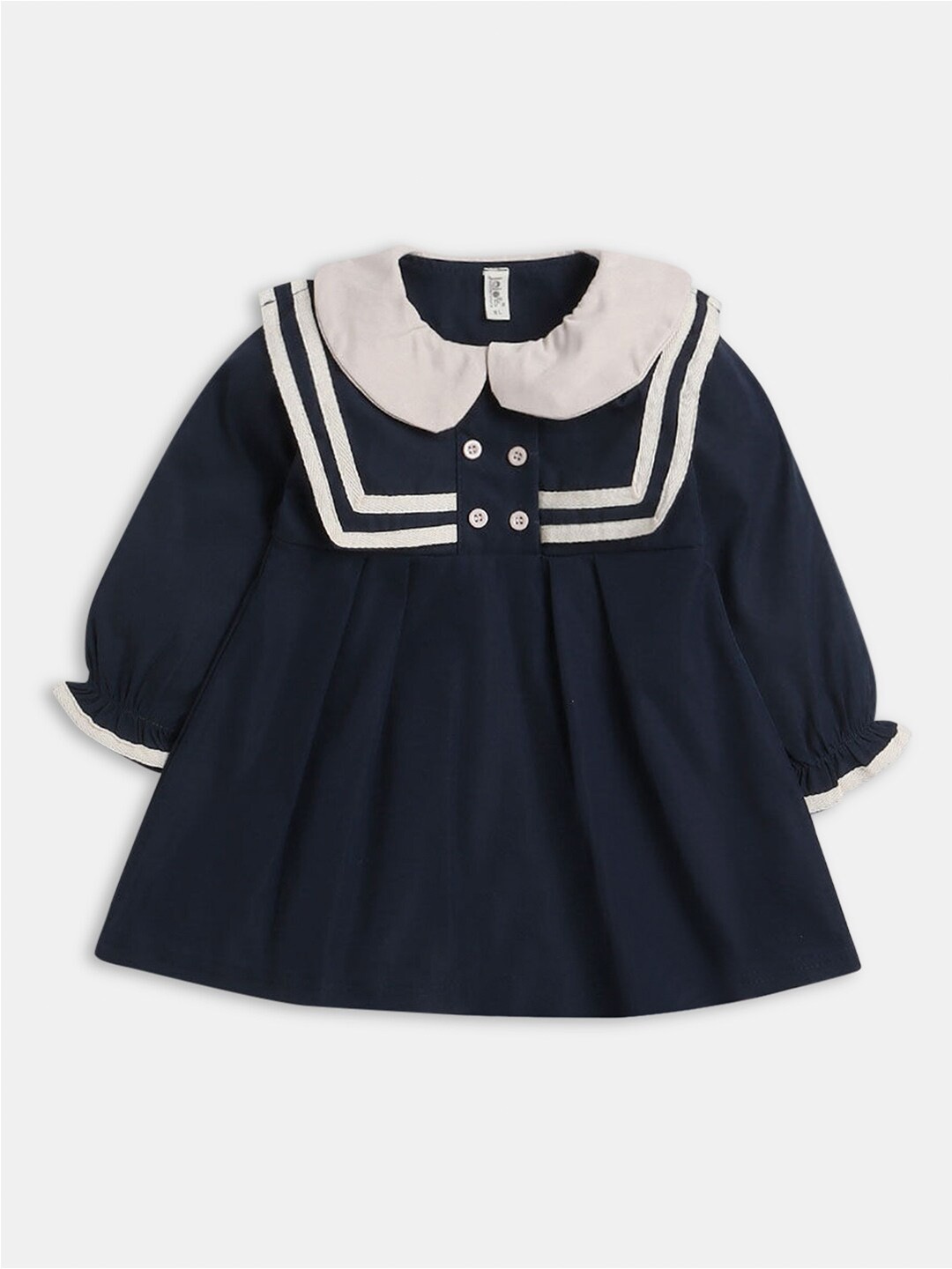 

Hopscotch Blue A-Line Dress