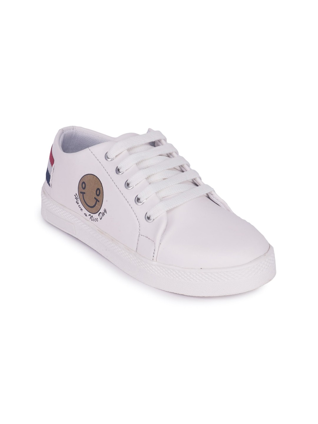 

HERE&NOW Women Printed Sneakers, White