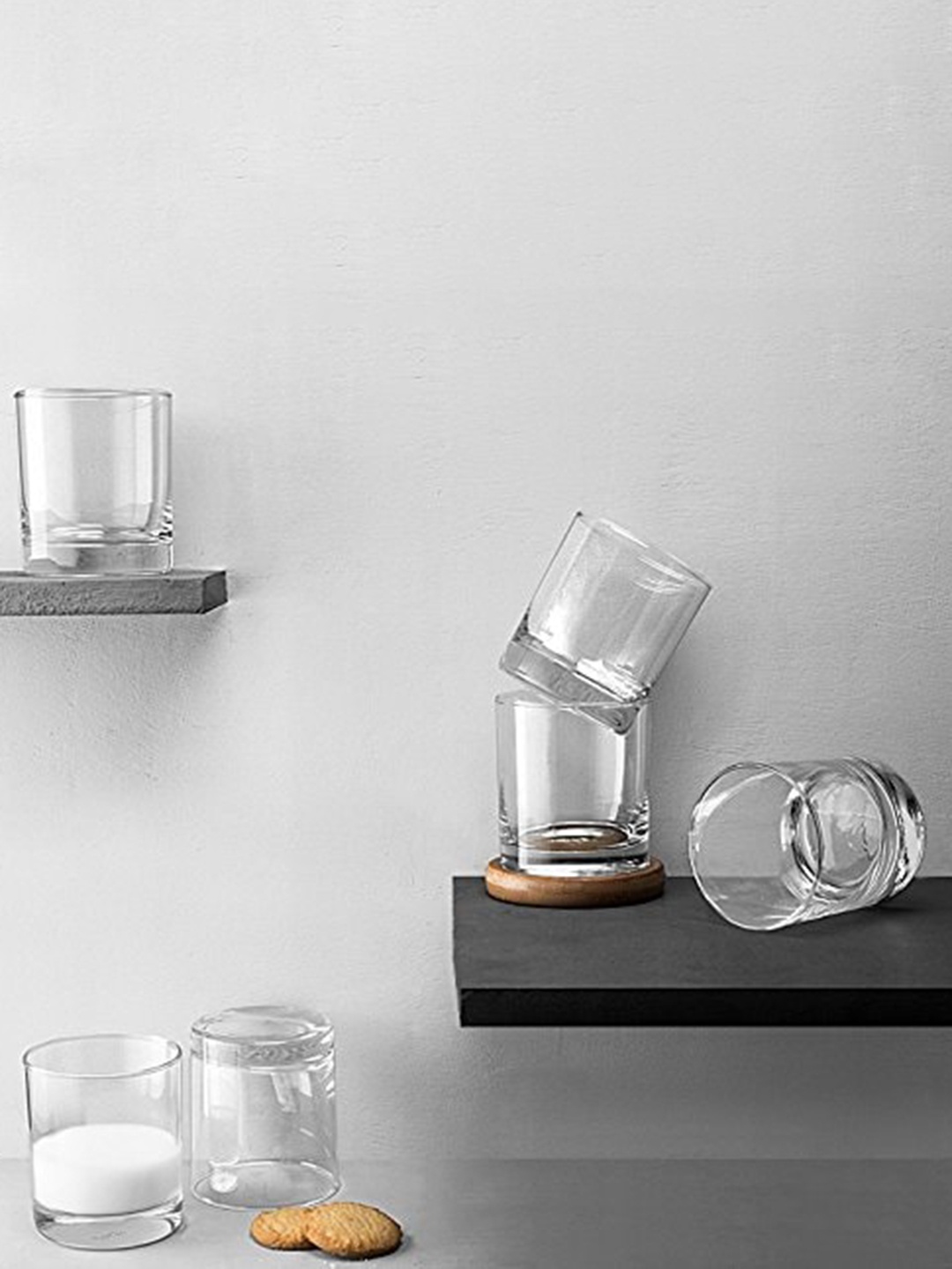

Ocean Rock Transparent 6-Pcs Glass 245 ml Each