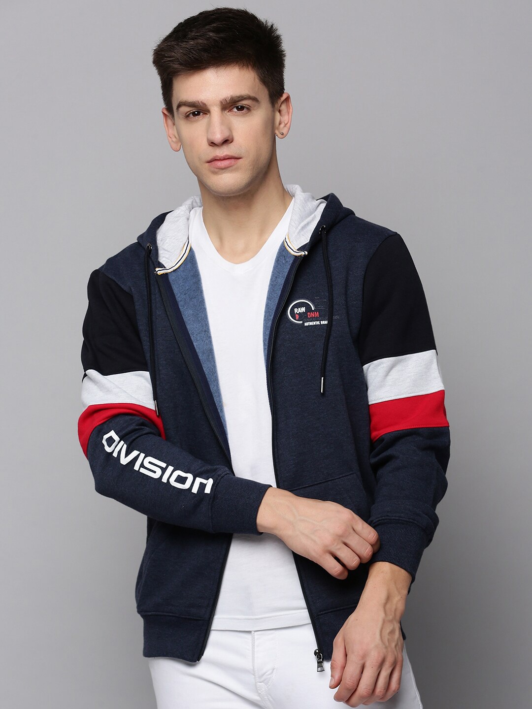

SHOWOFF Men Hooded Sweatshirt, Navy blue