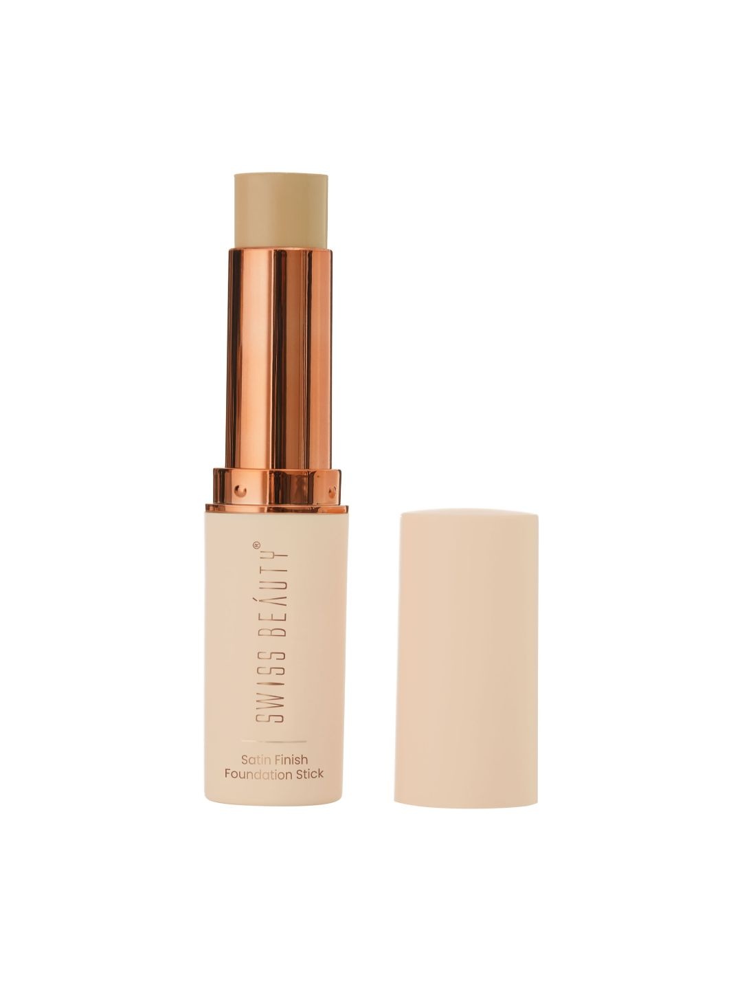 

SWISS BEAUTY Satin Finish Full Coverage Foundation Stick 7g - Light Natural, Beige