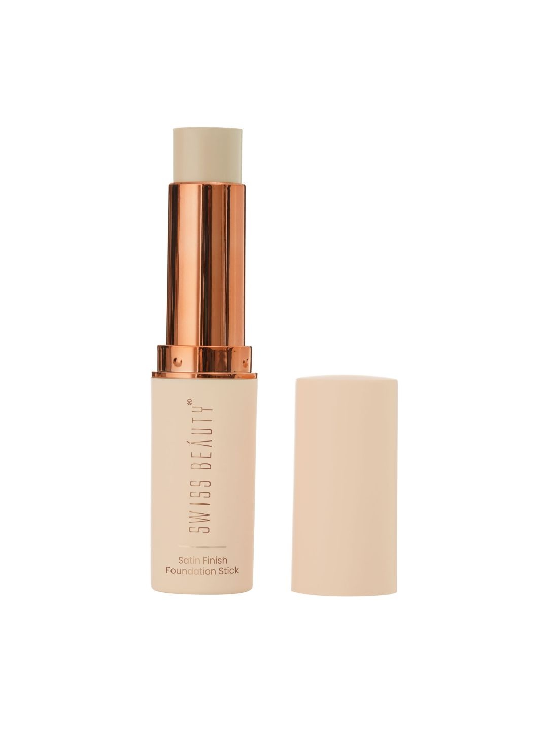 

SWISS BEAUTY Satin Finish Full Coverage Foundation Stick 7g - Cream Vanilla, Nude