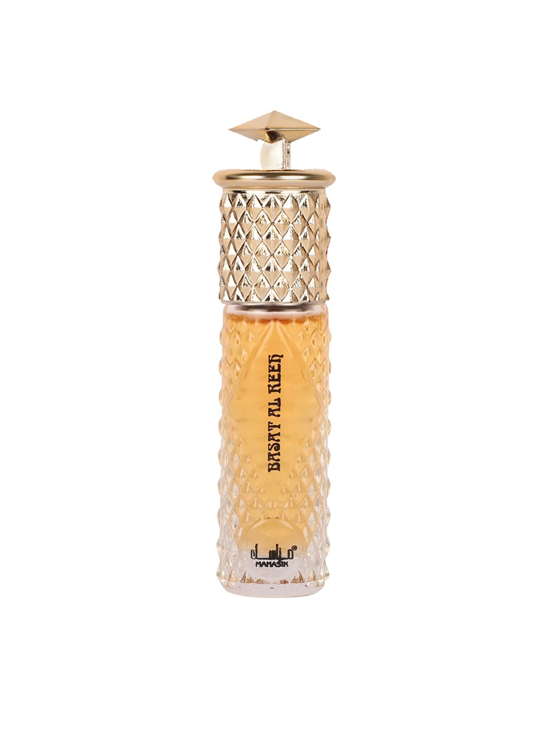 

MANASIK Men Basat Al Reeh Alcohol Free Roll-On Attar - 6 ml, Brown