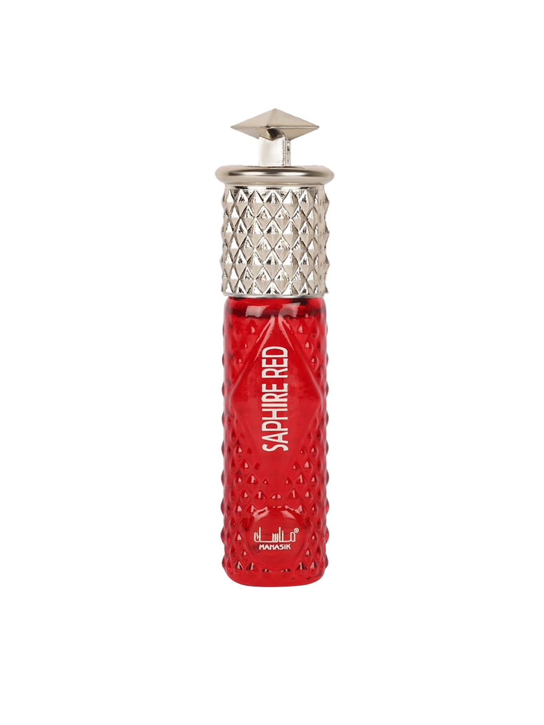 

MANASIK Women Saphire Red Alcohol-Free Long-Lasting Roll-On Attar - 6ml