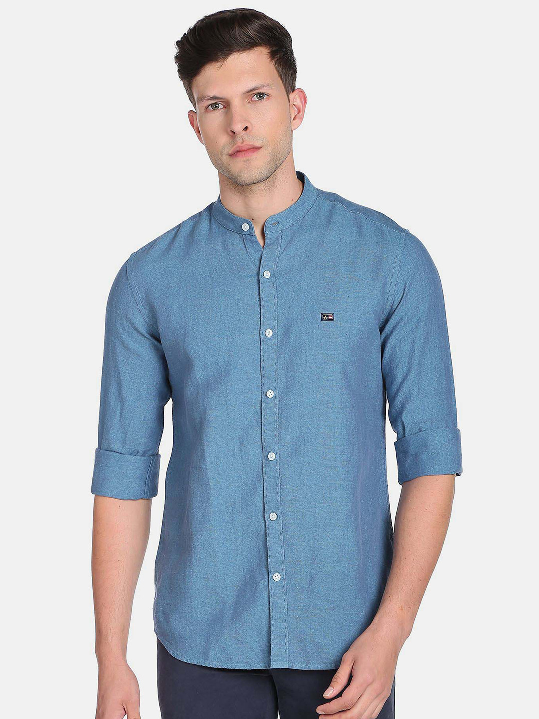 

Arrow Sport Men Slim Fit Pure Cotton Casual Shirt, Green