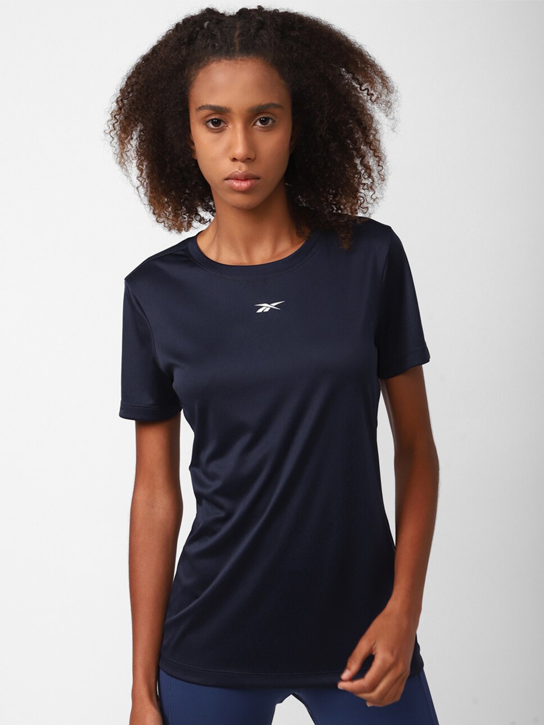 

Reebok Women Training FND W T-shirt, Navy blue
