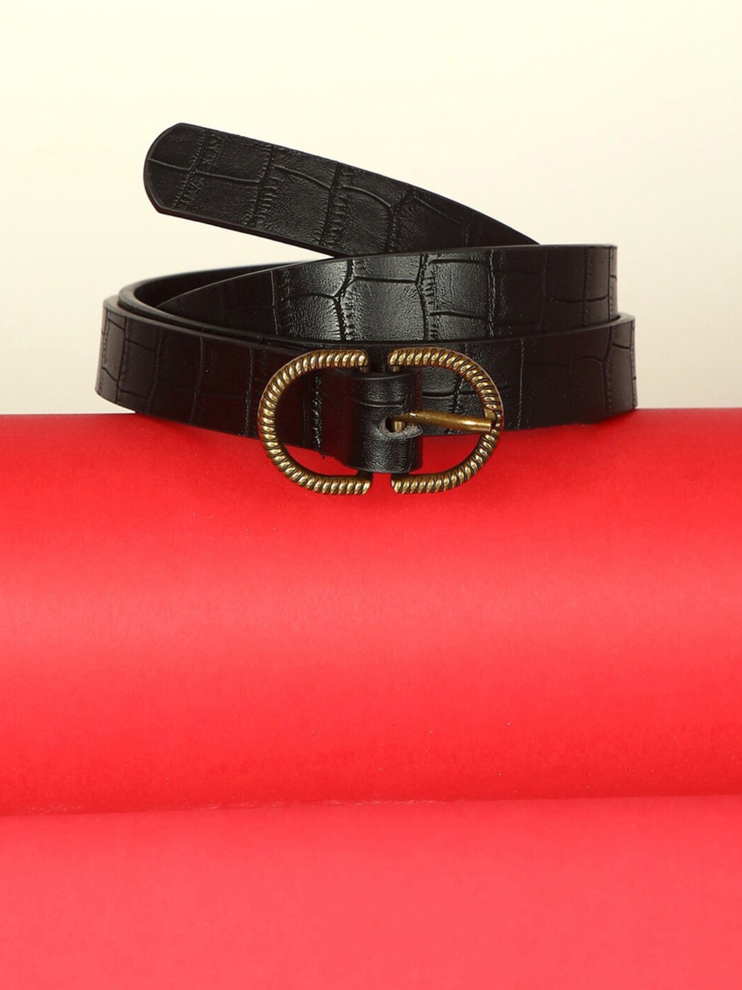

HAUTE SAUCE by Campus Sutra Women Black Belt