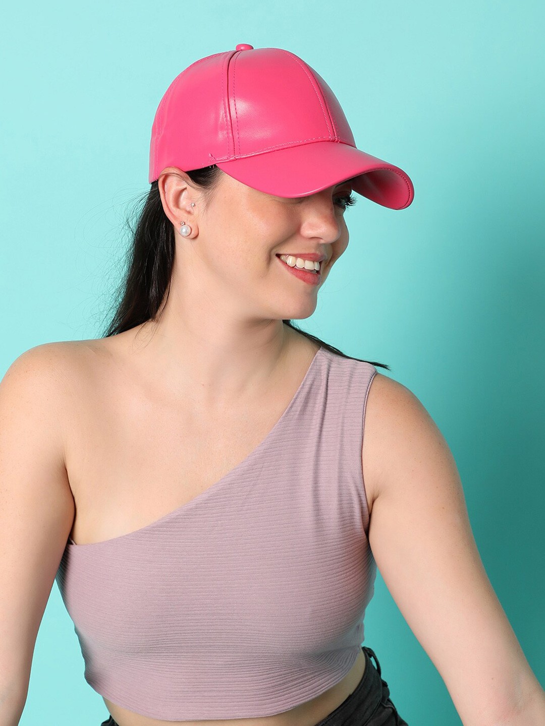 

HAUTE SAUCE by Campus Sutra Women Baseball Cap, Pink