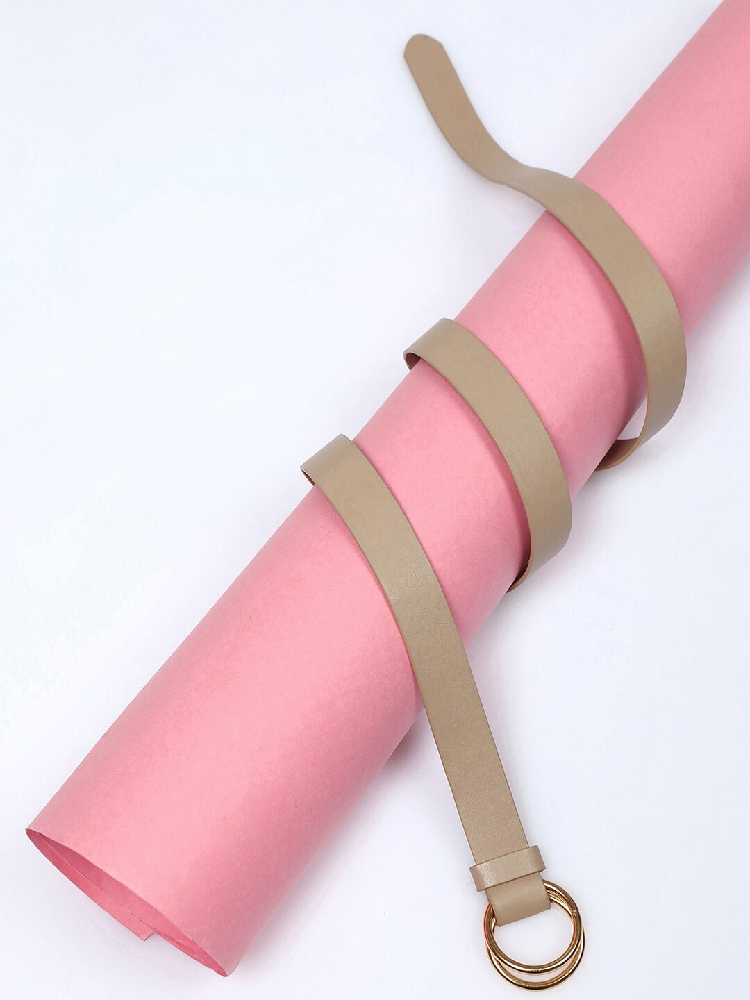 

HAUTE SAUCE by Campus Sutra Women Synthetic Leather Belt, Pink