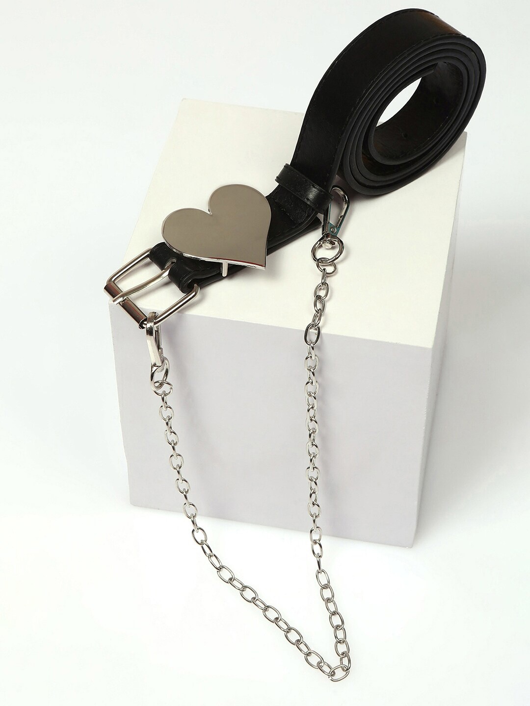 

HAUTE SAUCE by Campus Sutra Women Black Belt