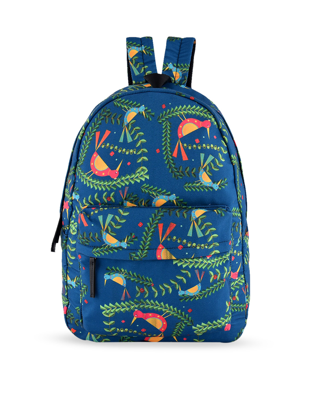 

Lychee bags Women Graphic Printed Backpack, Navy blue
