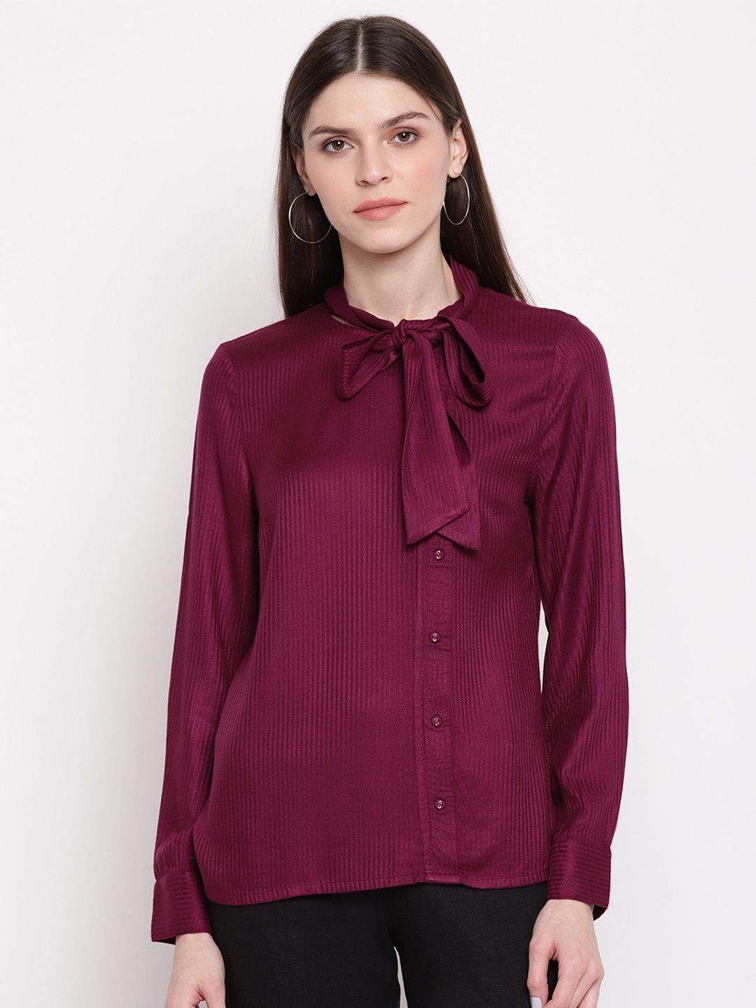 

sandy AND ritz Women Casual Shirt, Purple