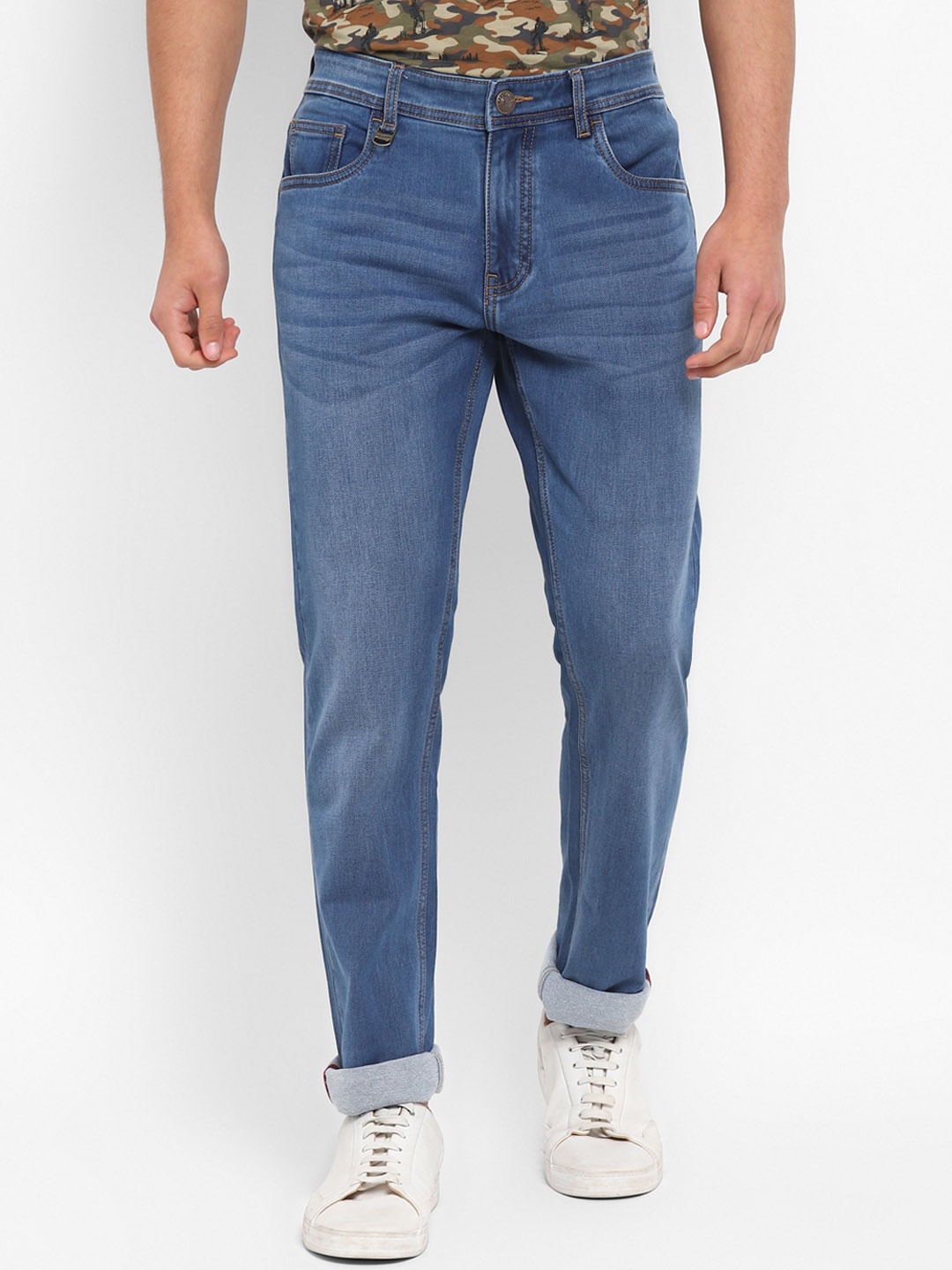 

Red Chief Men Slim Fit Light Fade Jeans, Blue