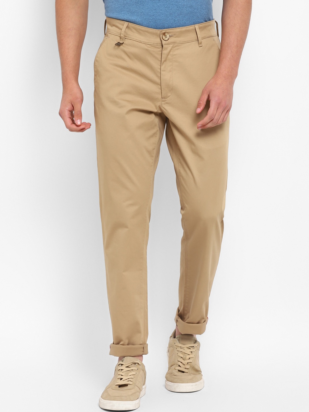

Red Chief Men Khaki Chinos Cotton Trouser