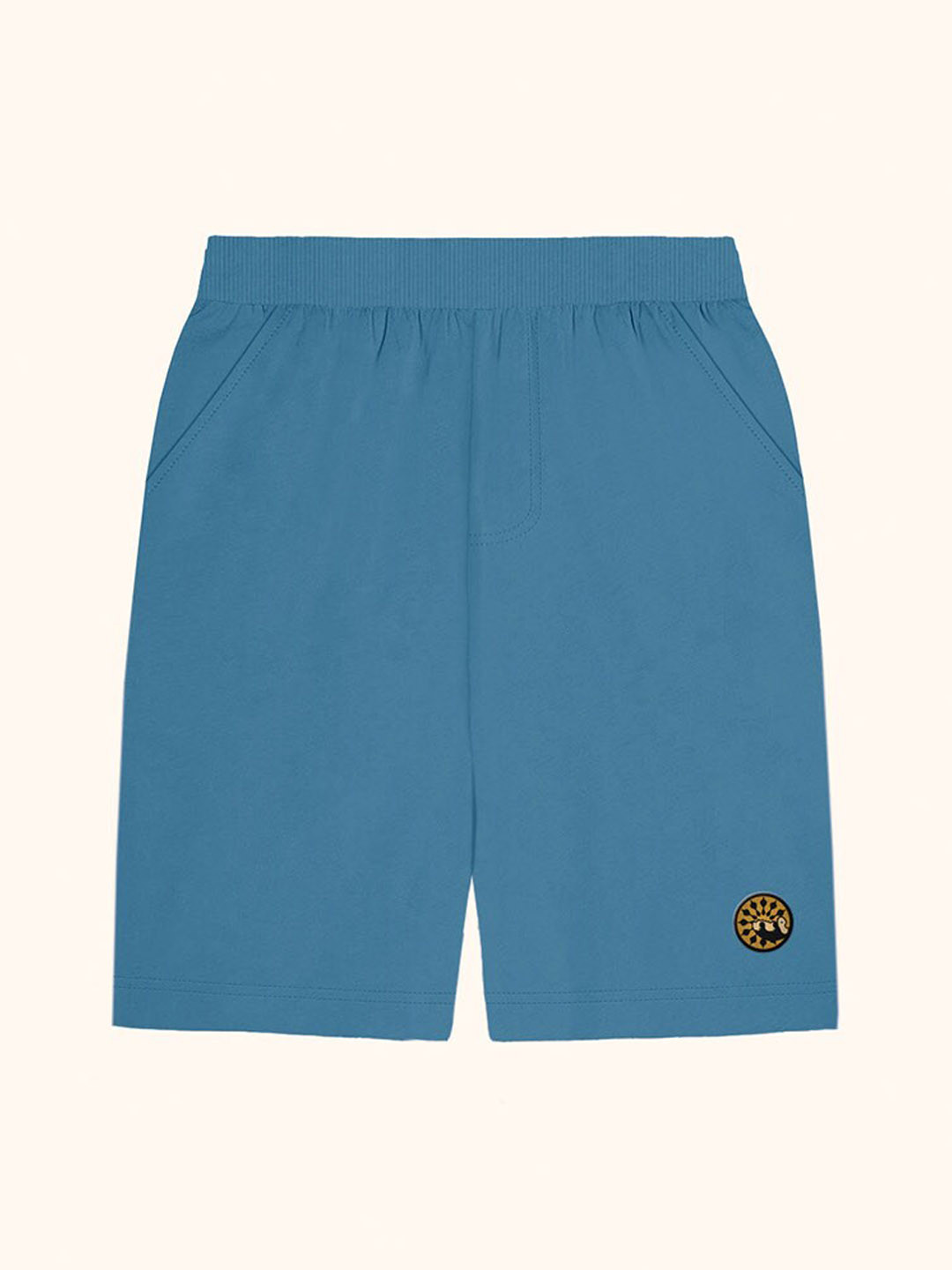 

PANGOLIN Men 4-Way Stretchable & Sweat-Wicking Shorts, Blue