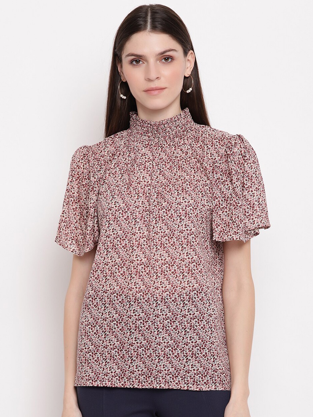 

sandy AND ritz Floral Printed Top, Pink