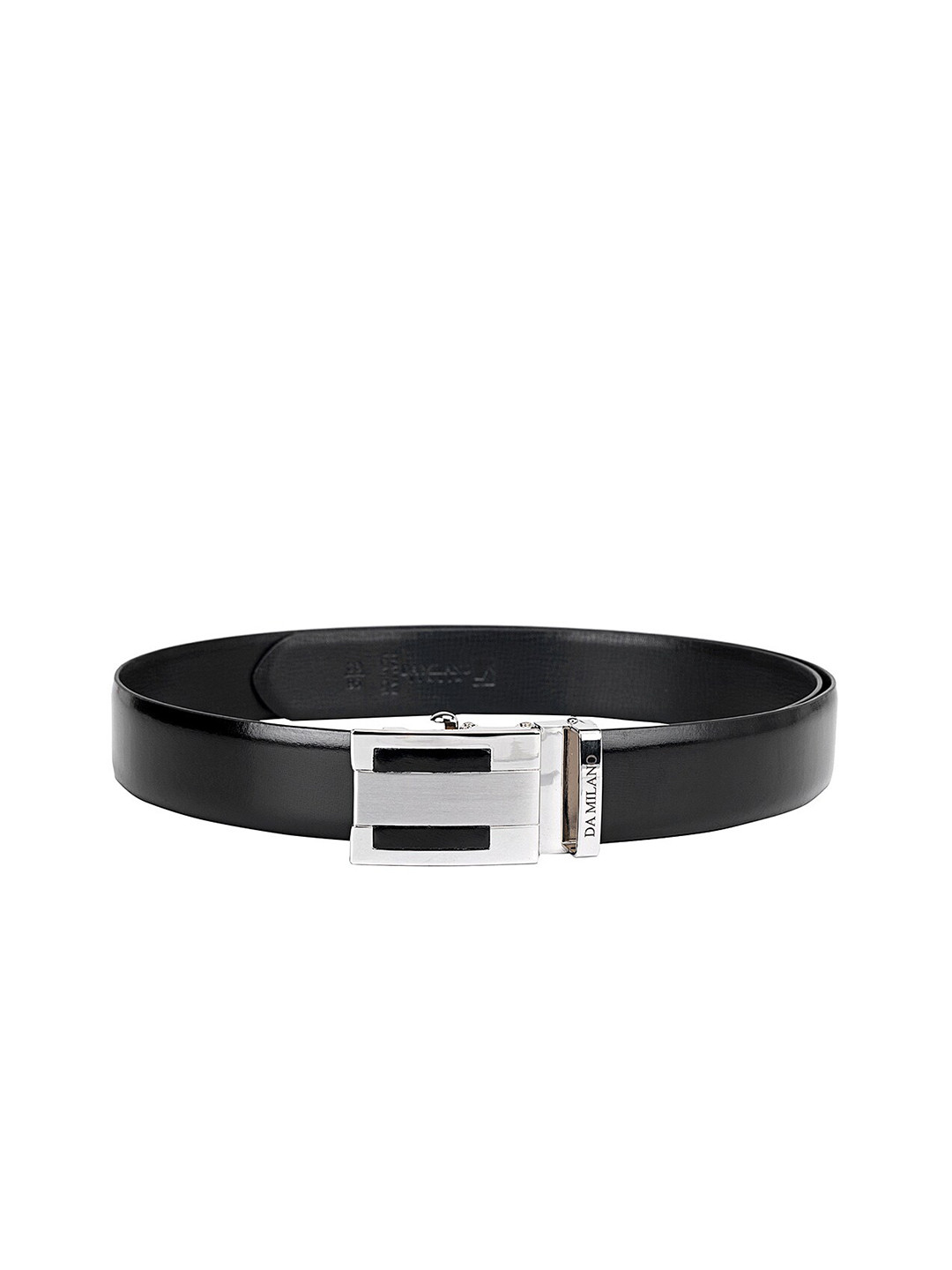 

Da Milano Men Black Leather Belt