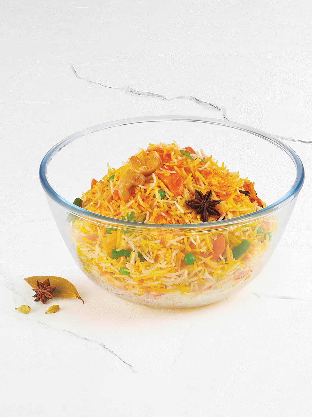 

Treo Ovensafe Mixing 2700 Transparent Borosilicate Glass Bowl 2.8 L
