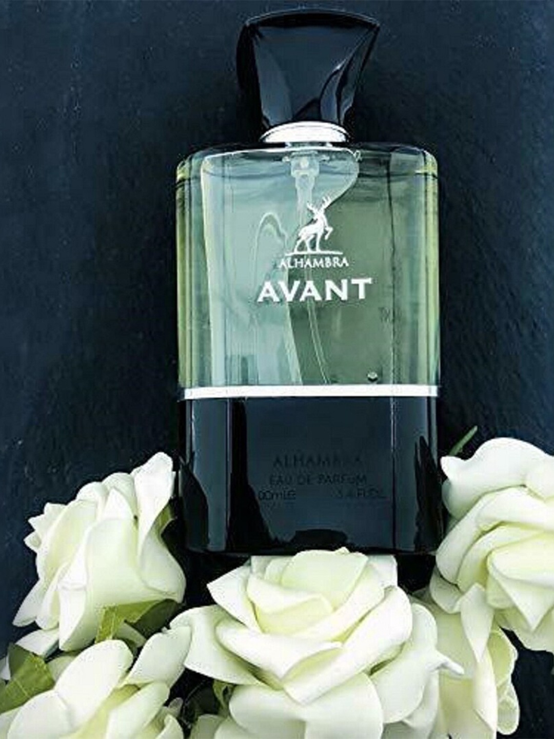 

Lattafa Men Alhambra Avant Eau De Parfum - 100 ml, Black