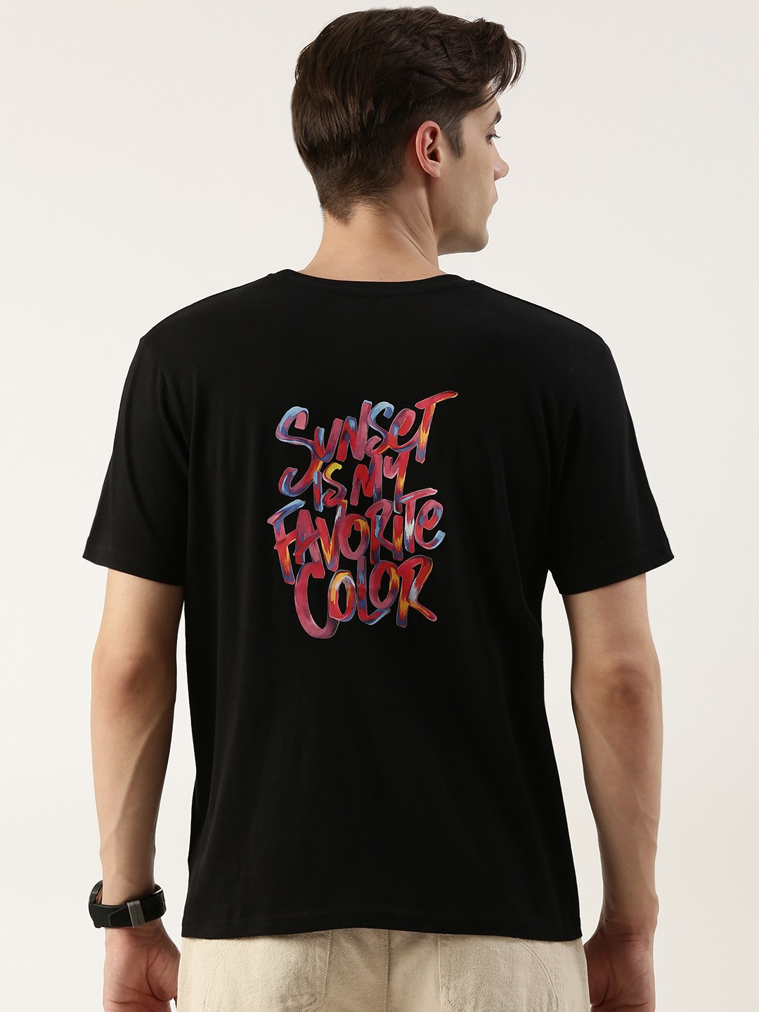 

Bene Kleed Graphic Printed Regular Fit T-shirt, Black