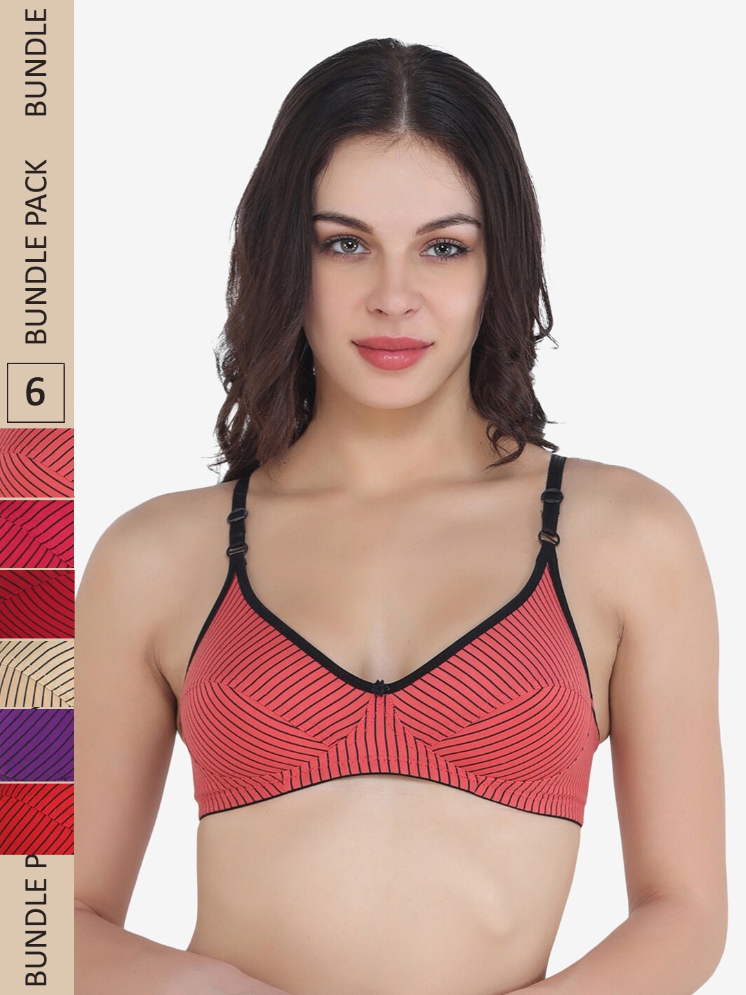 

Docare Pink & Red Bra