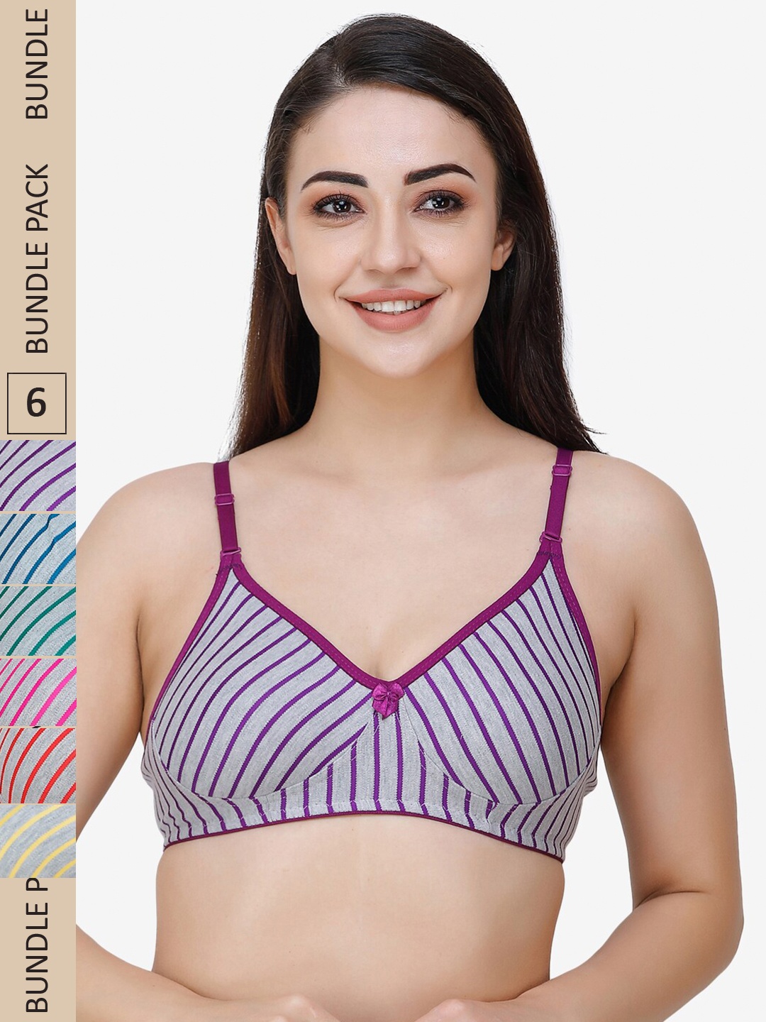 

Docare Pink & Purple Bra