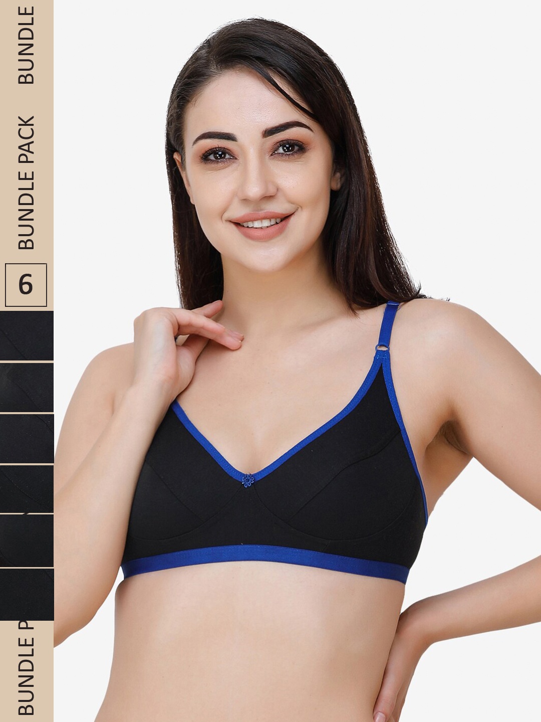 

Docare Black & Blue Bra