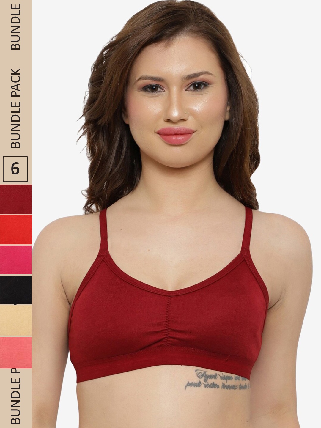 

Docare Red & Pink Bra