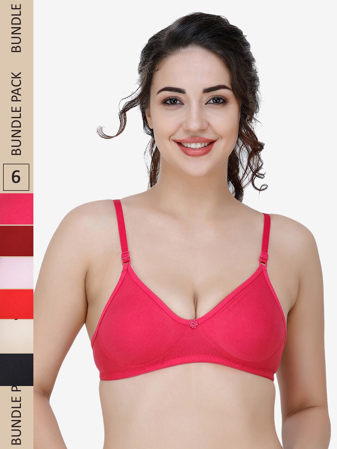 

Docare Red & Pink Bra