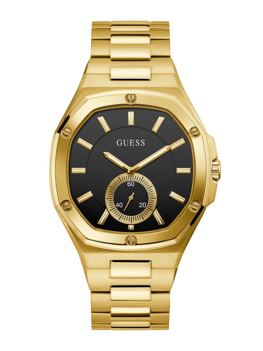 

GUESS Women Bracelet Style Straps Analogue Watch GW0277G2, Black