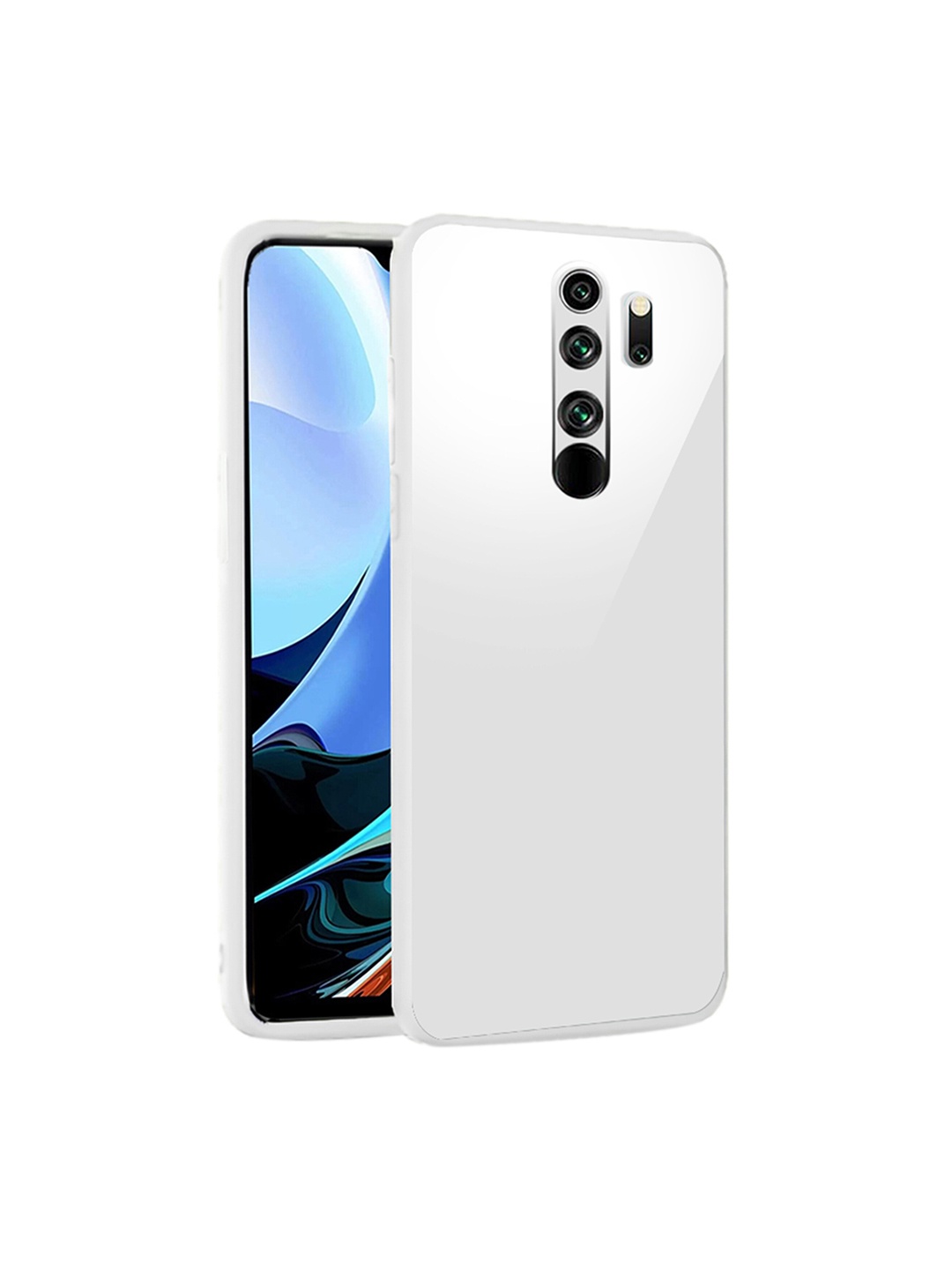 

Karwan Xiaomi Redmi Note 8 Pro Mobile Back Cover, White