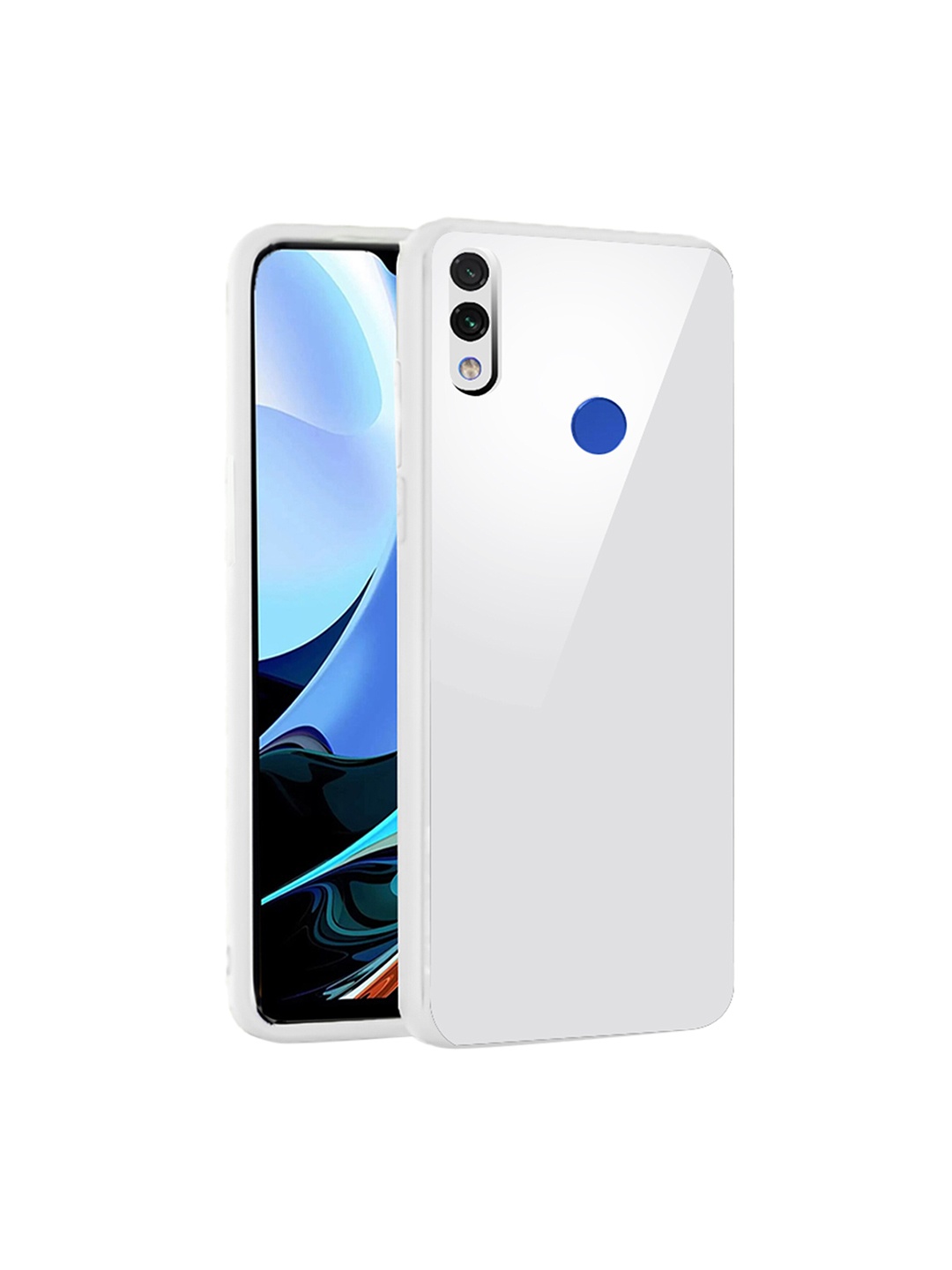 

Karwan Xiaomi Redmi Note 7 Pro Mobile Back Cover, White