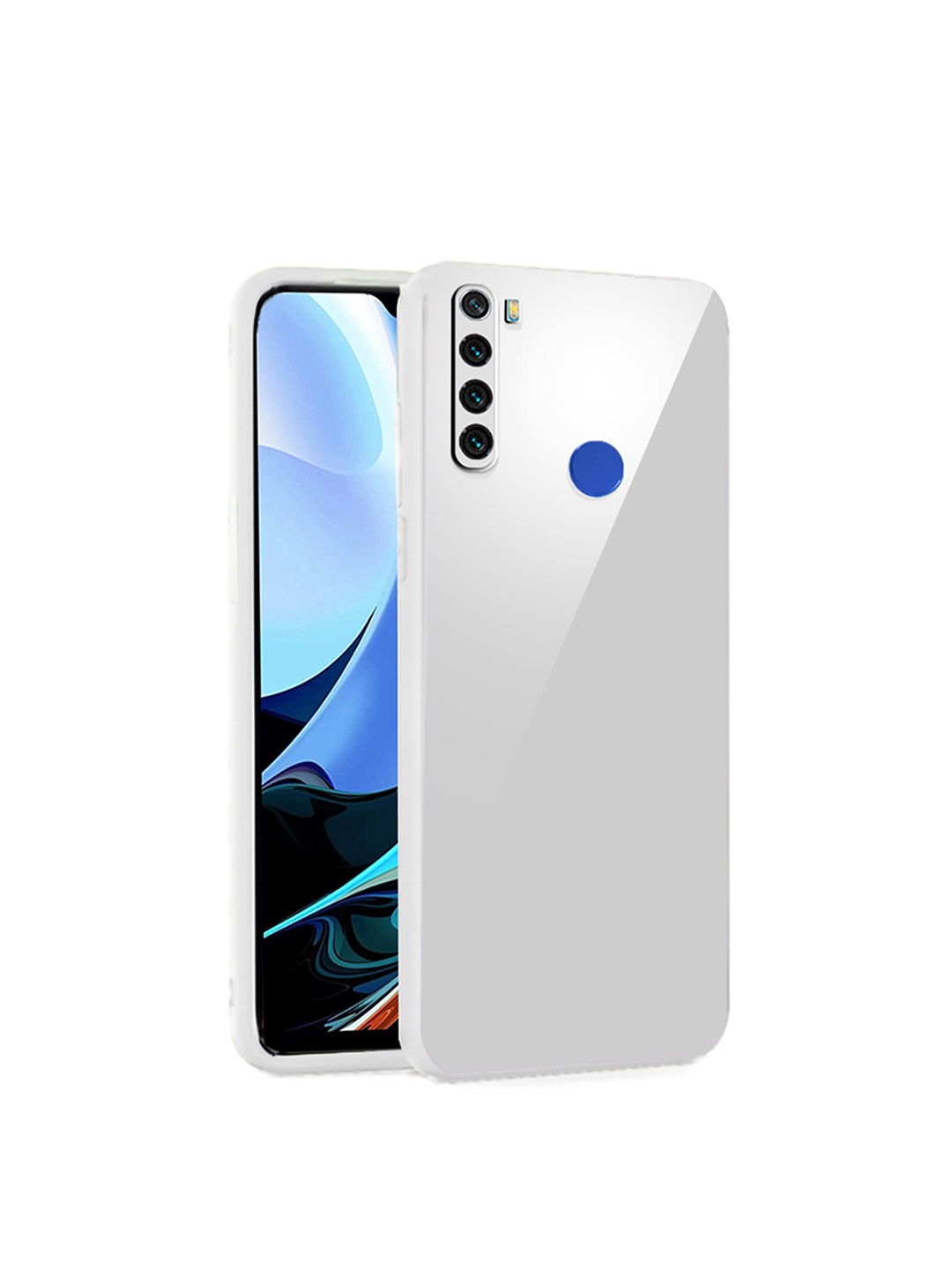 

Karwan Xiaomi Redmi Note 8 Mobile Back Cover, White