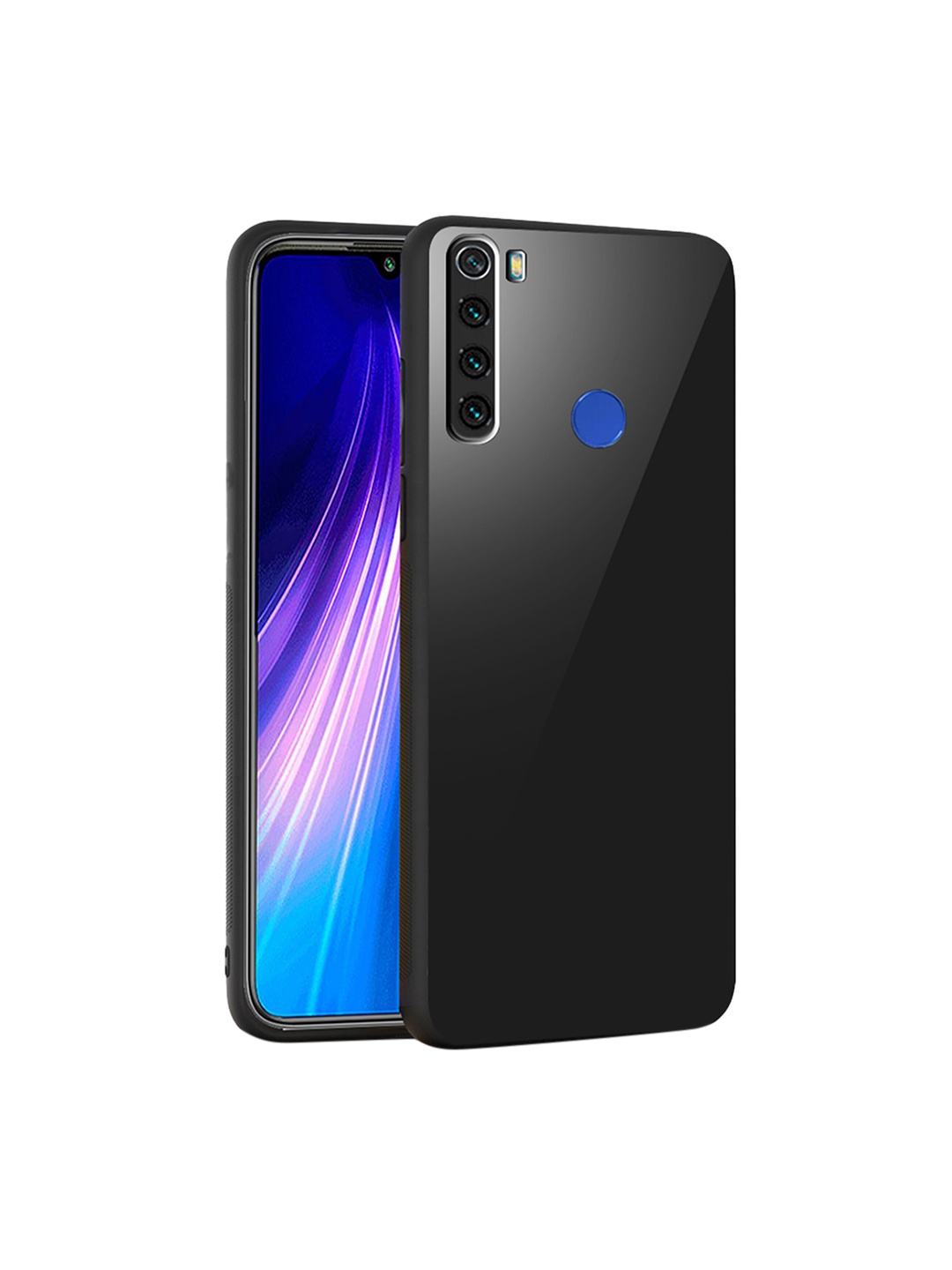 

Karwan Xiaomi Redmi Note 8 Mobile Back Cover, Black