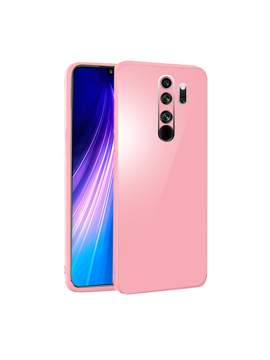 

Karwan Xiaomi Redmi Note 8 Pro Mobile Back Cover, Pink