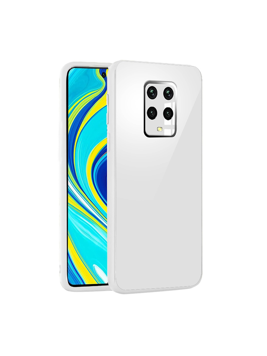 

Karwan Xiaomi Redmi Note 9 Pro Mobile Back Cover, White