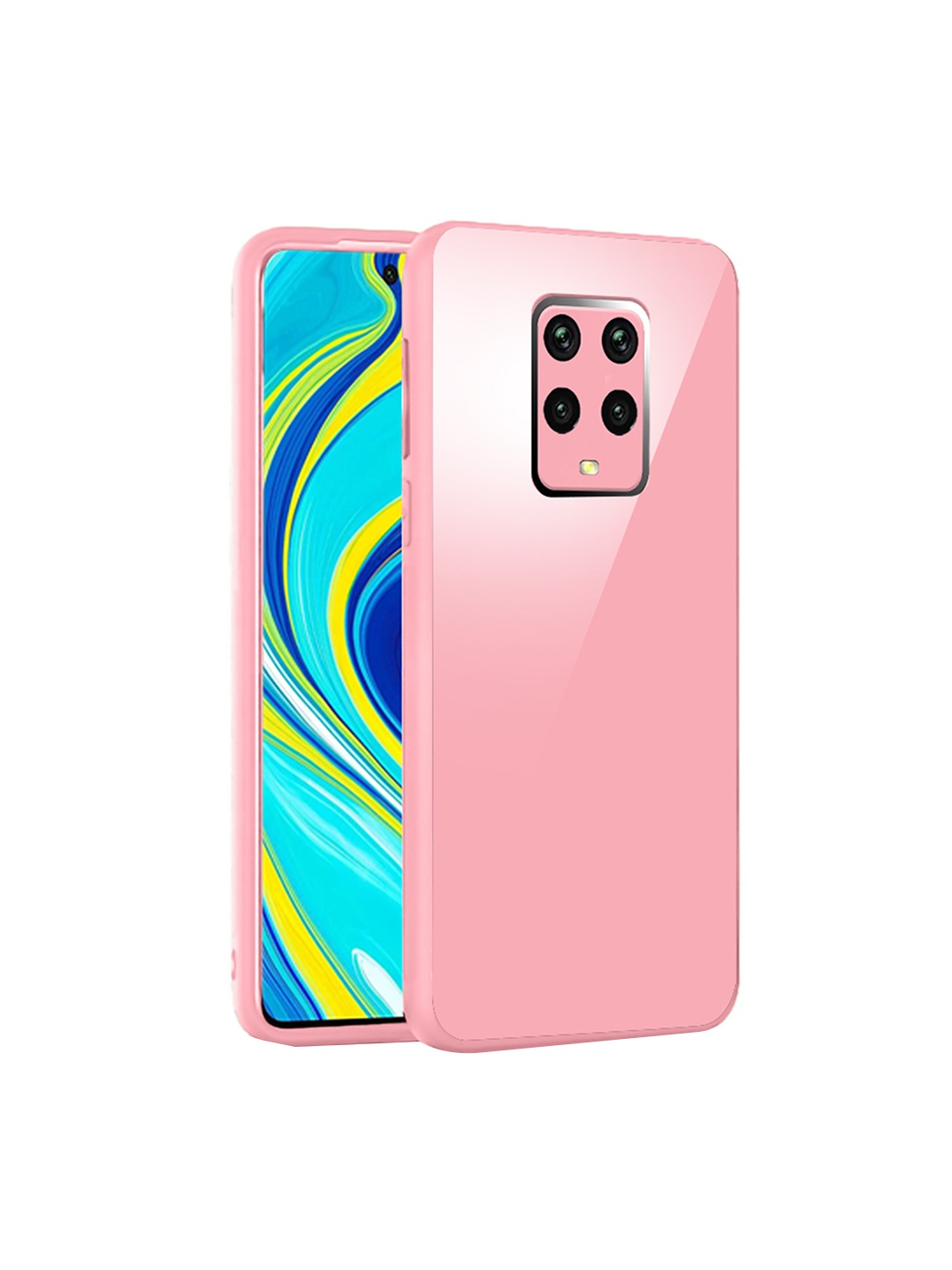 

Karwan Xiaomi Redmi Note 9 Pro Mobile Back Cover, Pink