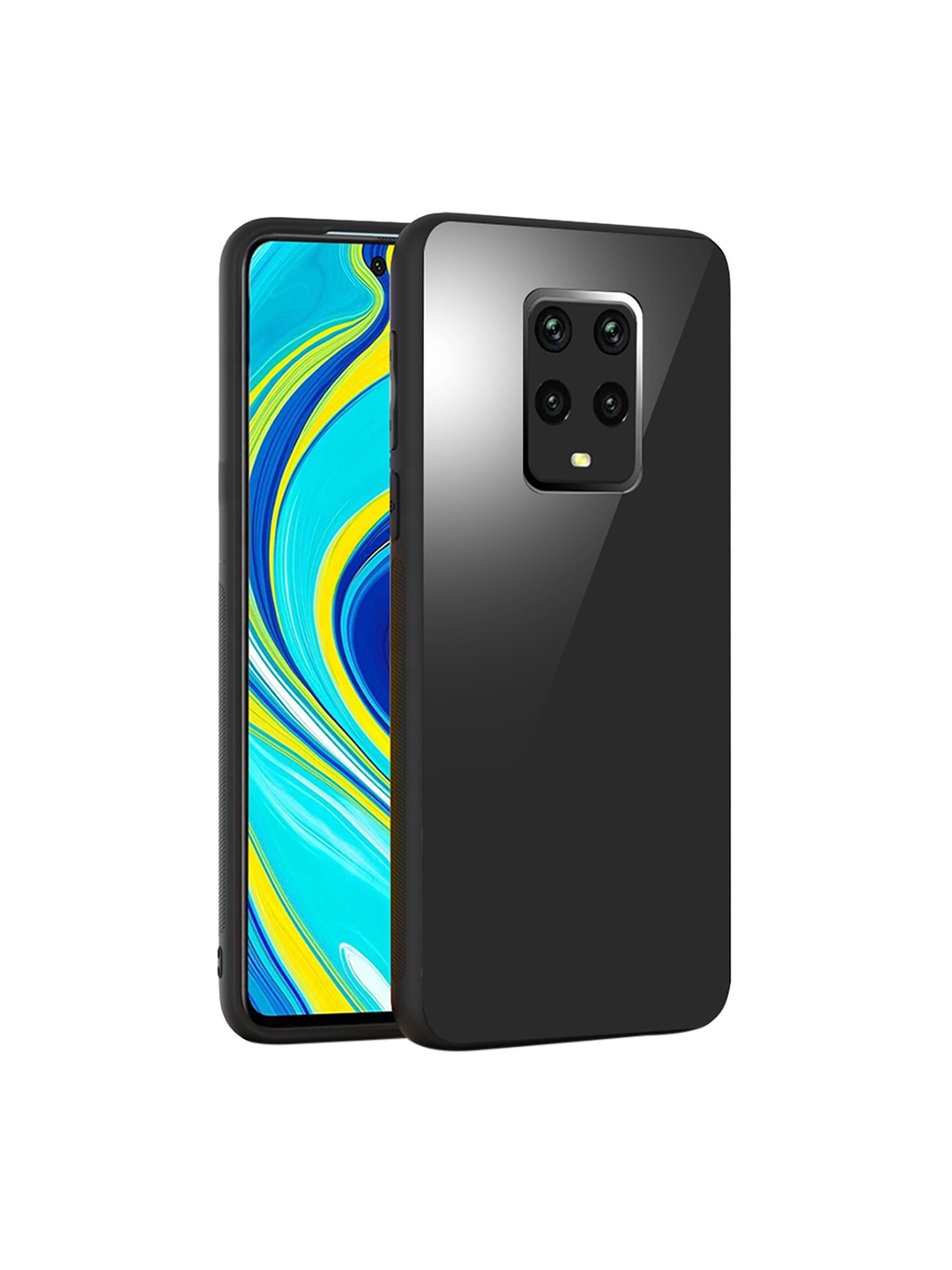 

Karwan Xiaomi Redmi Note 9 Pro Mobile Back Cover, Black